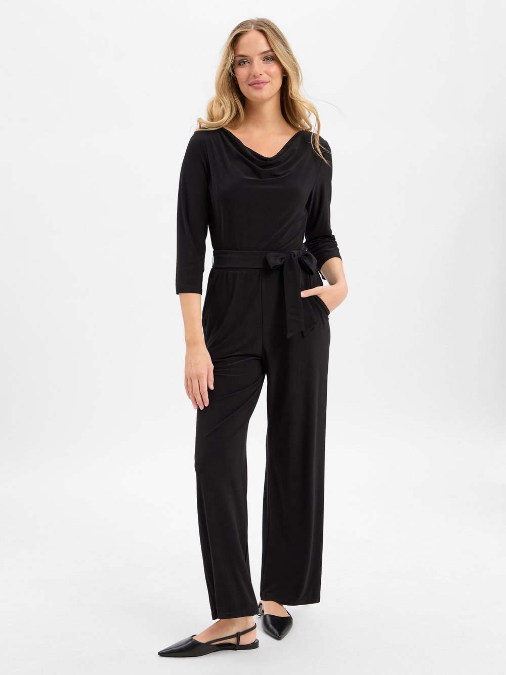 s.Oliver BLACK LABEL Jumpsuit Damen schwarz, 40