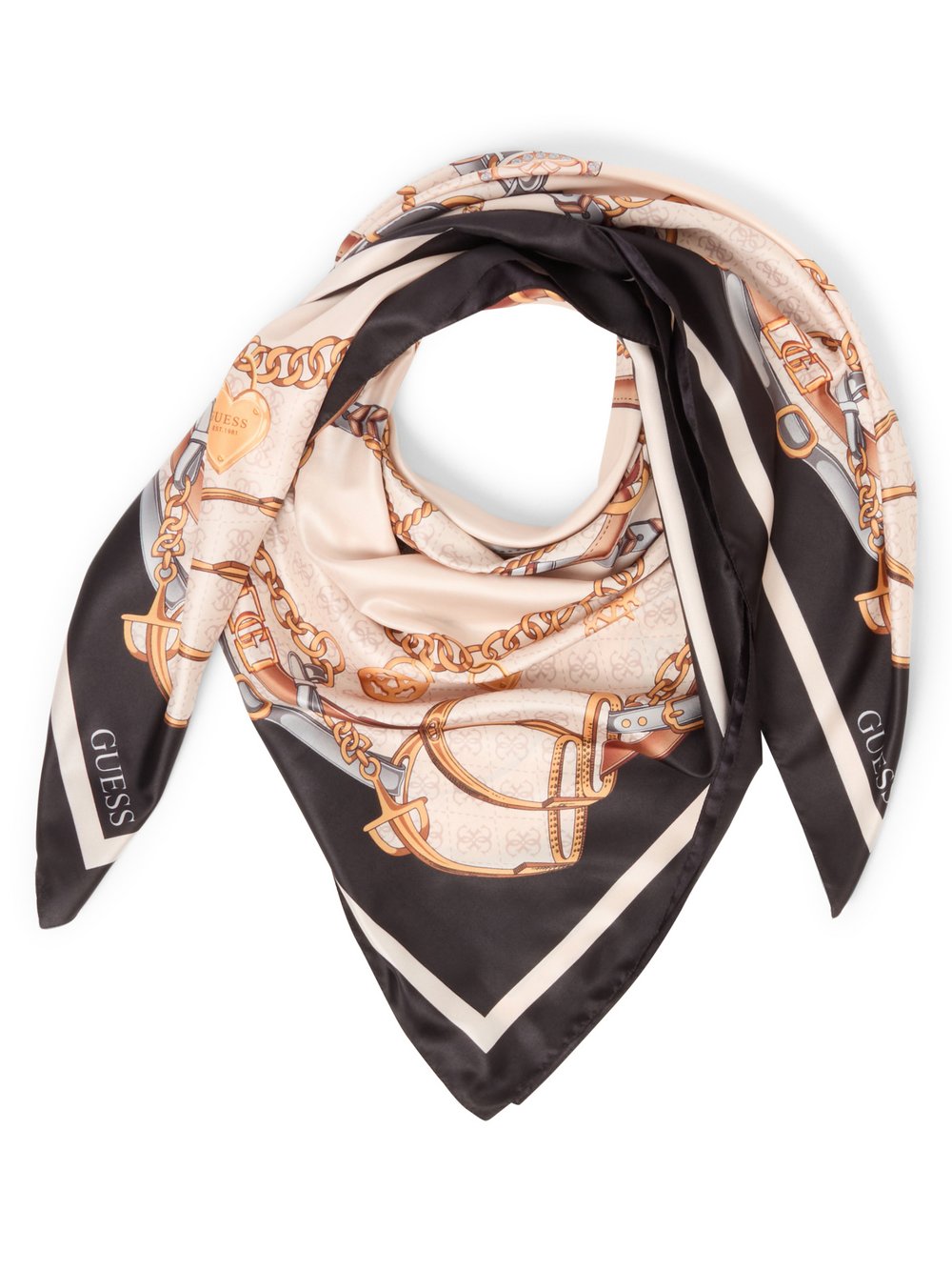 GUESS Tuch Damen beige gemustert, ONE SIZE