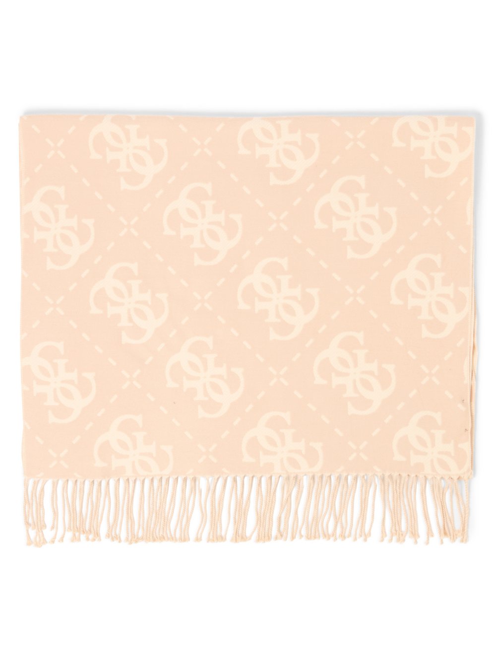 GUESS Strickschal Damen beige gemustert, ONE SIZE