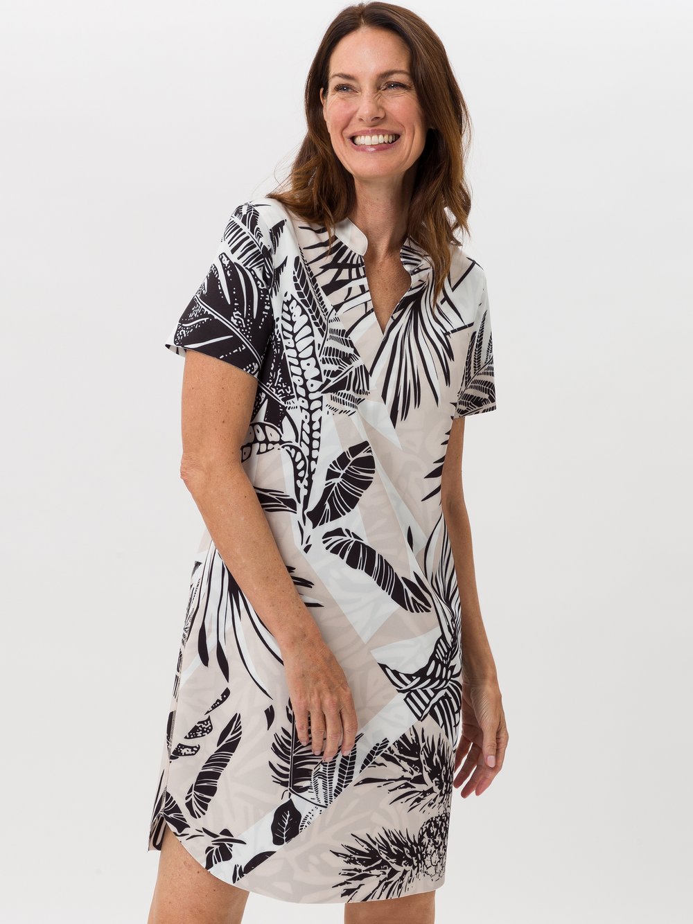 TUZZI Wendekleid Damen Stretch mehrfarbig bedruckt, 46
