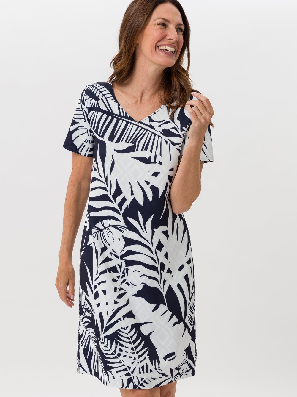 TUZZI Wendekleid Damen Stretch mehrfarbig bedruckt, 36
