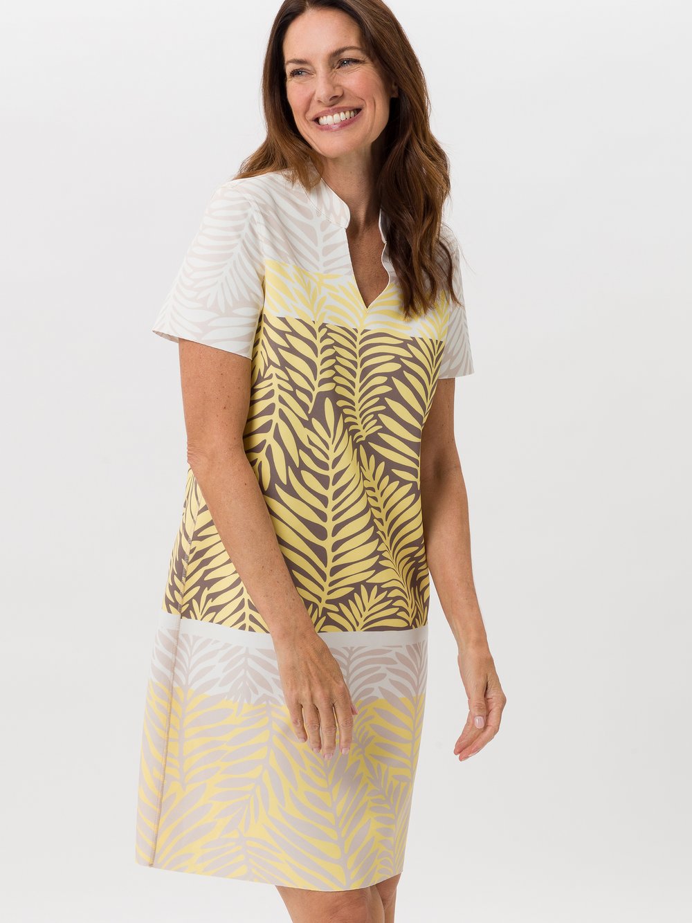 TUZZI Wendekleid Damen Stretch mehrfarbig bedruckt, 48