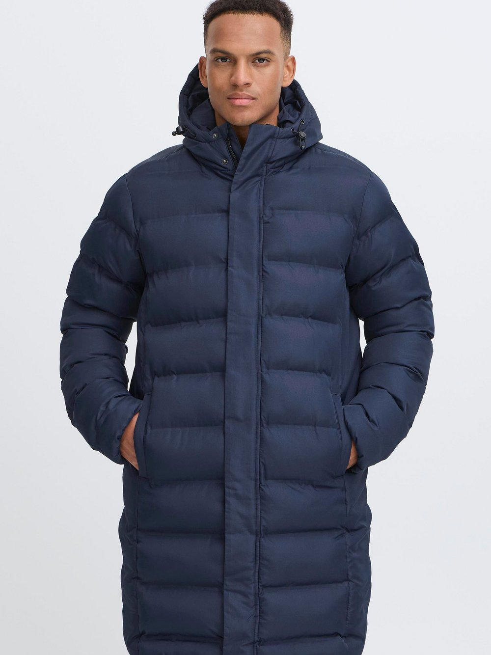 Solid Parka Herren blau, S