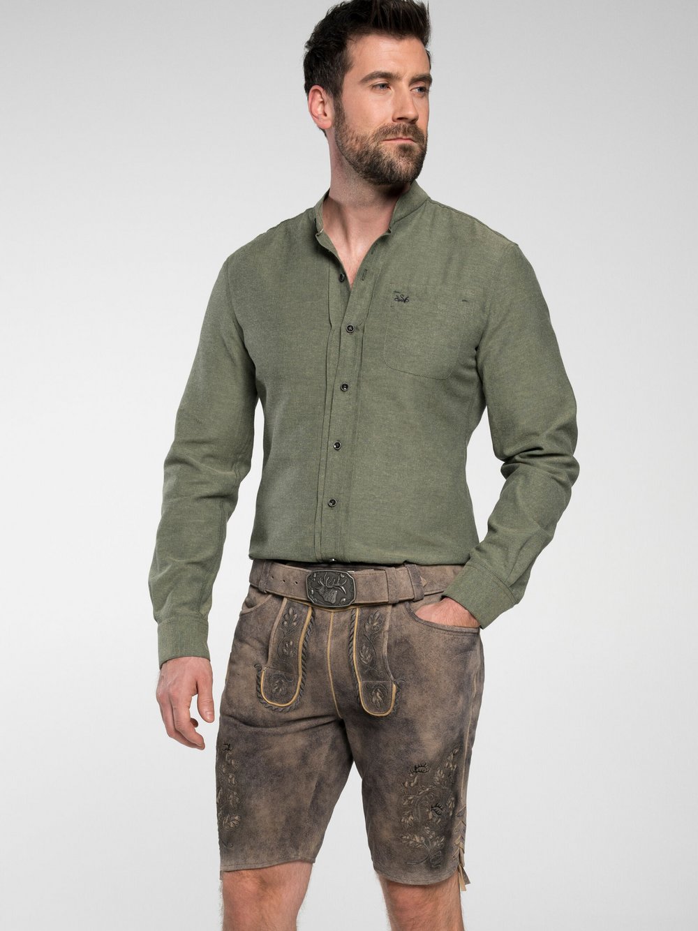 Thumbnail - Spieth & Wenksy Lederhosen Herren braun, 52