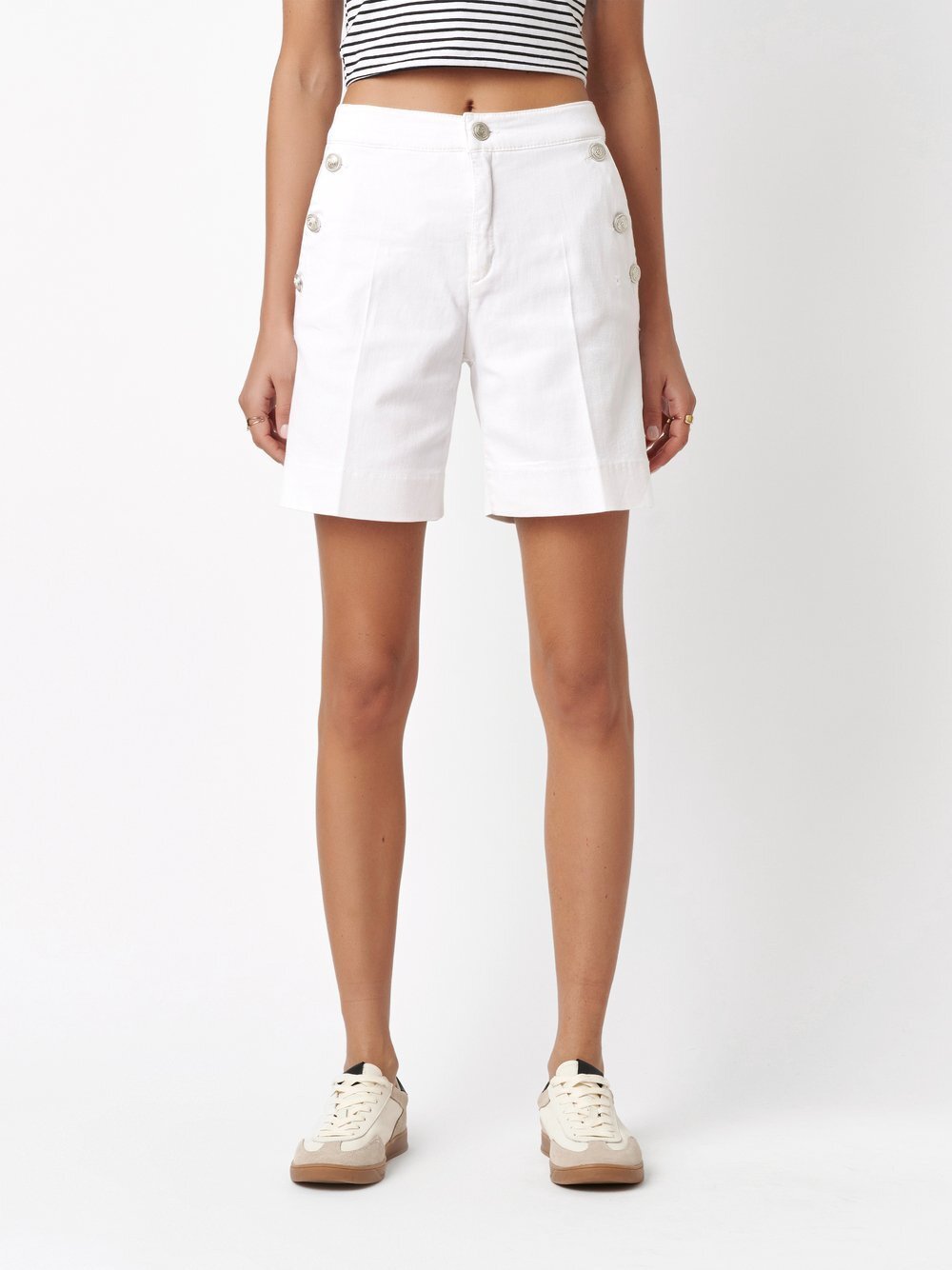 Rosner Jeans Damen Baumwolle weiß, 42