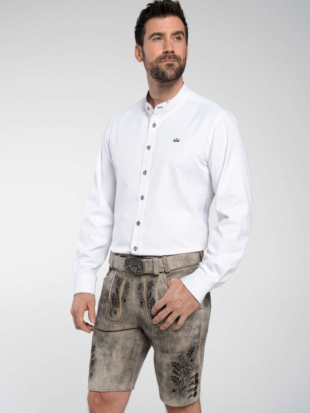 Thumbnail - Spieth & Wenksy Trachtenhemden Herren Regular Fit mehrfarbig, 39-40