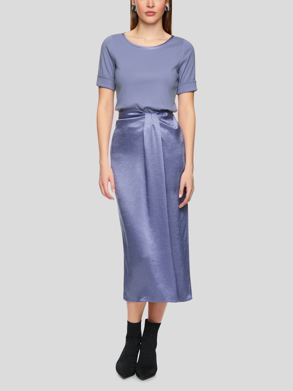 Marc Cain T-Shirt Damen Baumwolle lila, 38
