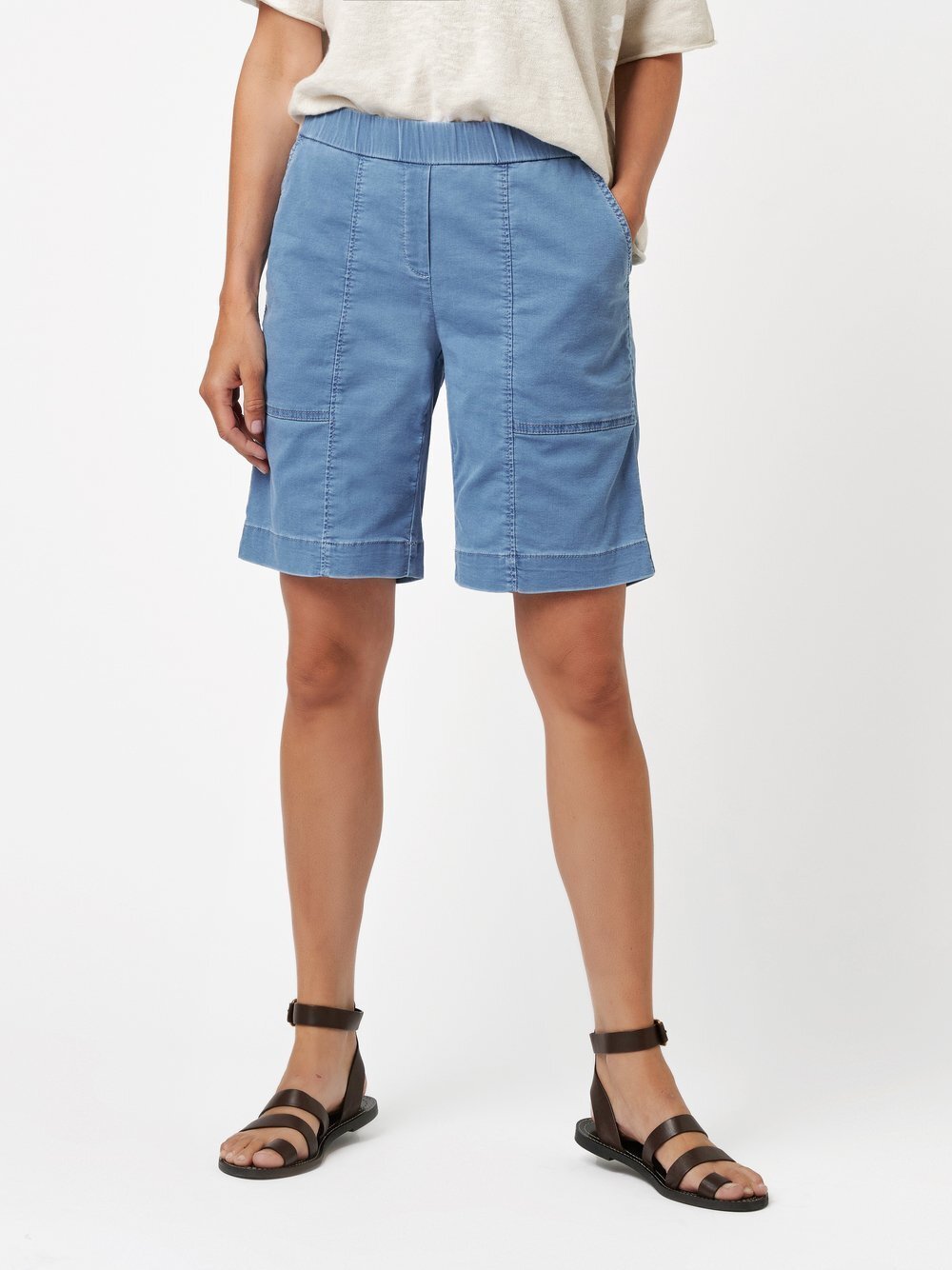 TONI Hose Damen Baumwolle blau, 42