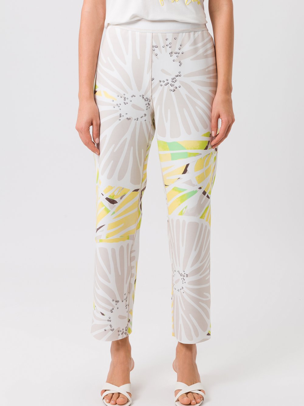 TUZZI Hose Damen Stretch mehrfarbig bedruckt, 44
