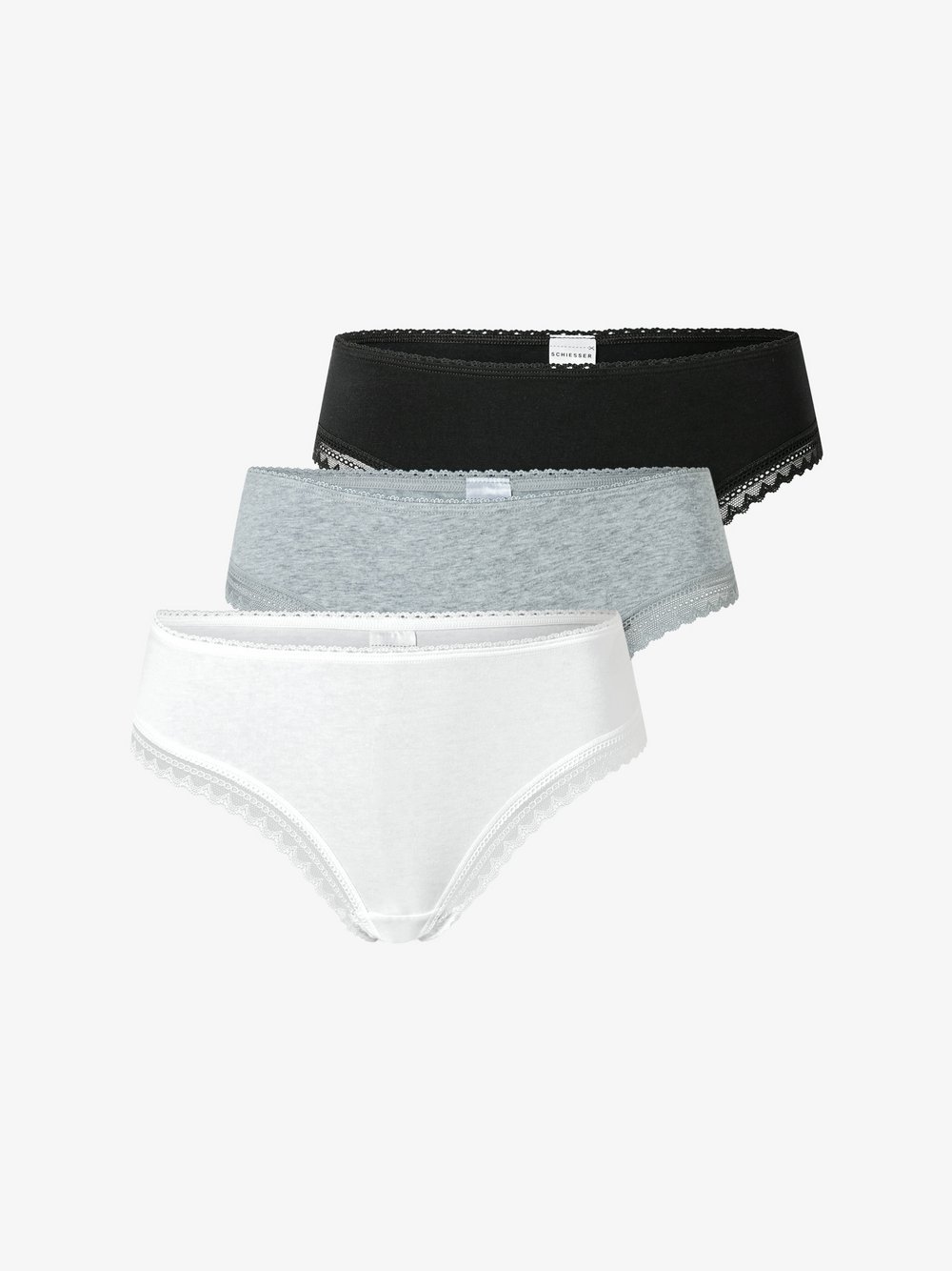 Schiesser Tanga  Damen Baumwolle mehrfarbig, 36