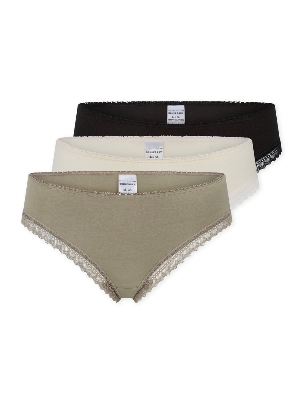 Thumbnail - Schiesser String  Damen Jersey mehrfarbig, 40