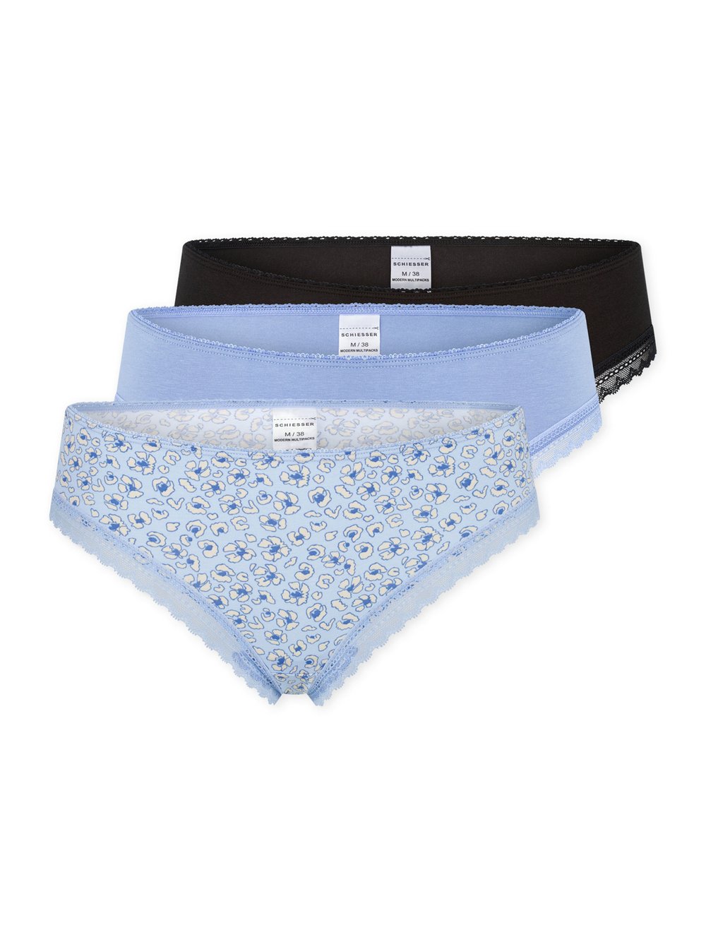 Schiesser String  Damen Jersey mehrfarbig bedruckt, 42