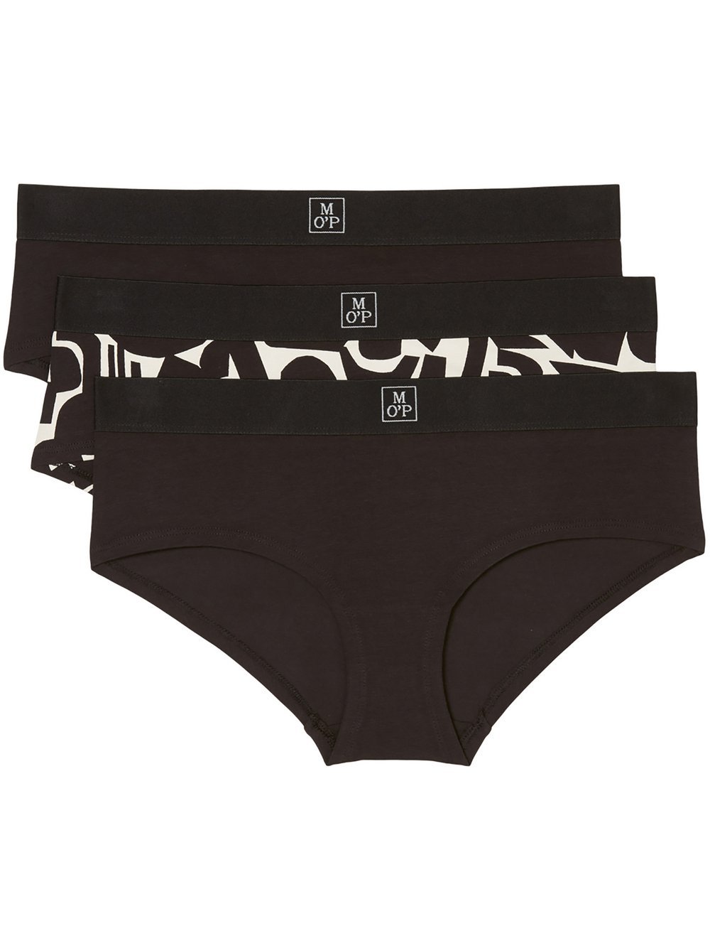 Marc O'Polo Panty  Damen Jersey schwarz bedruckt, S
