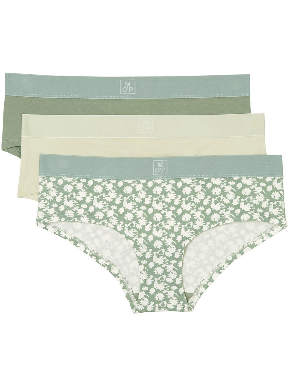 Marc O'Polo Panty  Damen Jersey mehrfarbig gemustert, XL