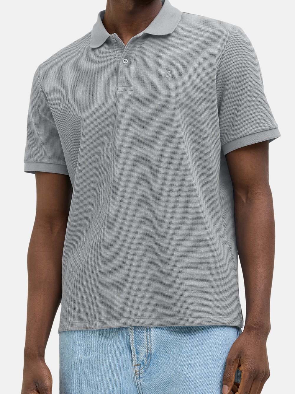 Jack & Jones Poloshirt Herren grau, M