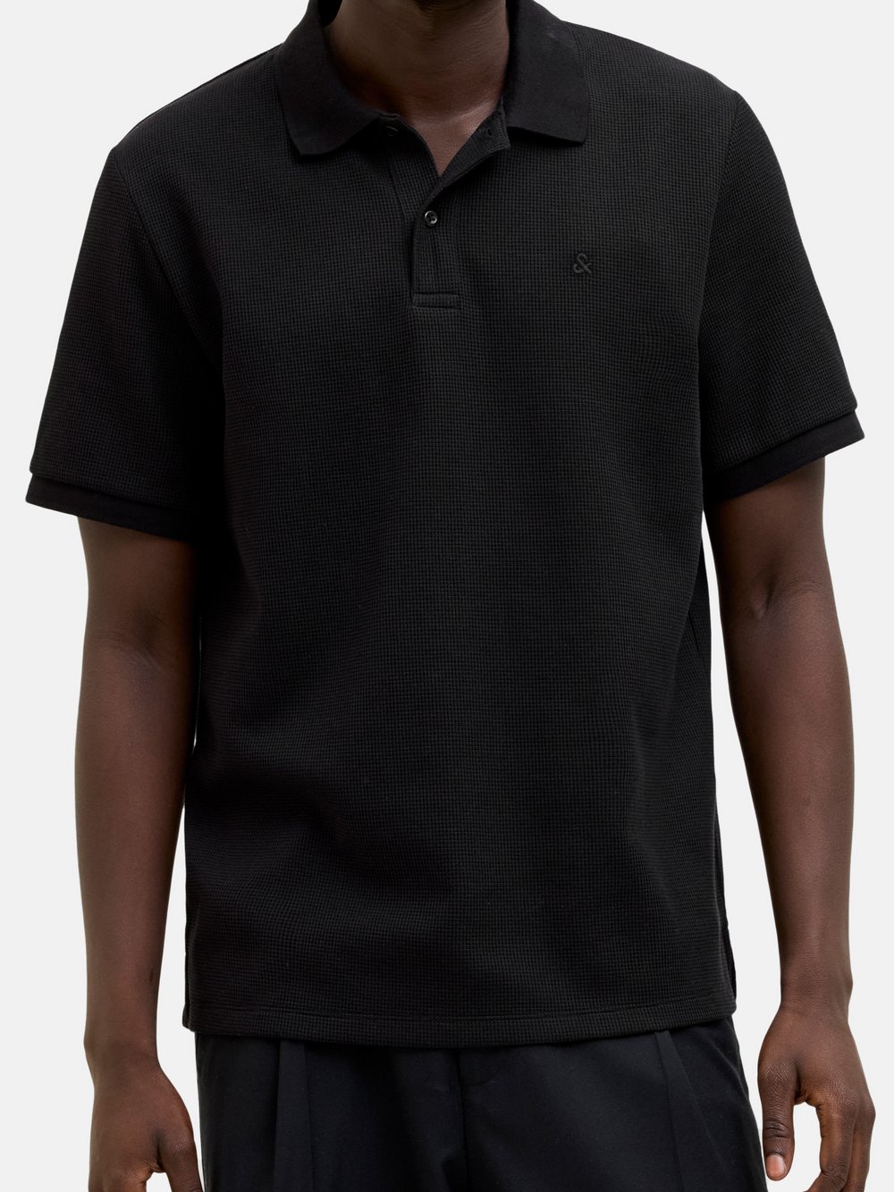 Jack & Jones Poloshirt Herren schwarz, M