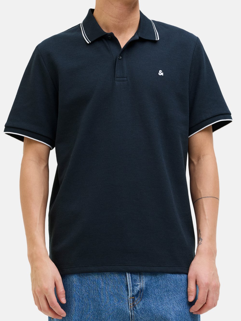 Jack & Jones Poloshirt Herren blau, S