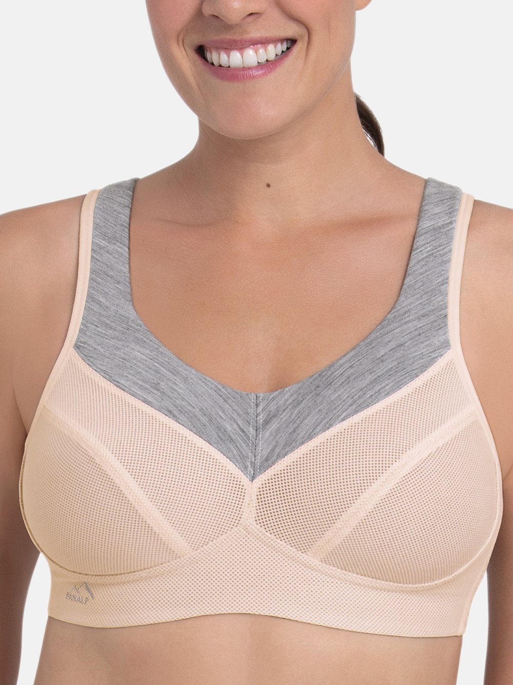 Anita Sport-BH Damen rosa strukturiert, 85E