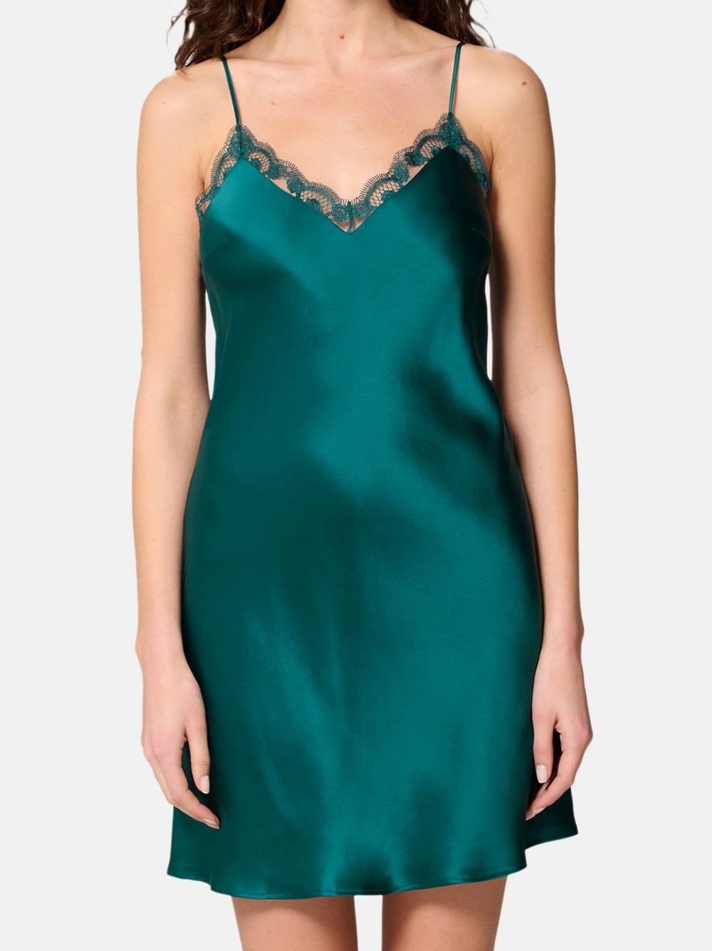 Thumbnail - Simone Perele Nachthemd Damen grün, S