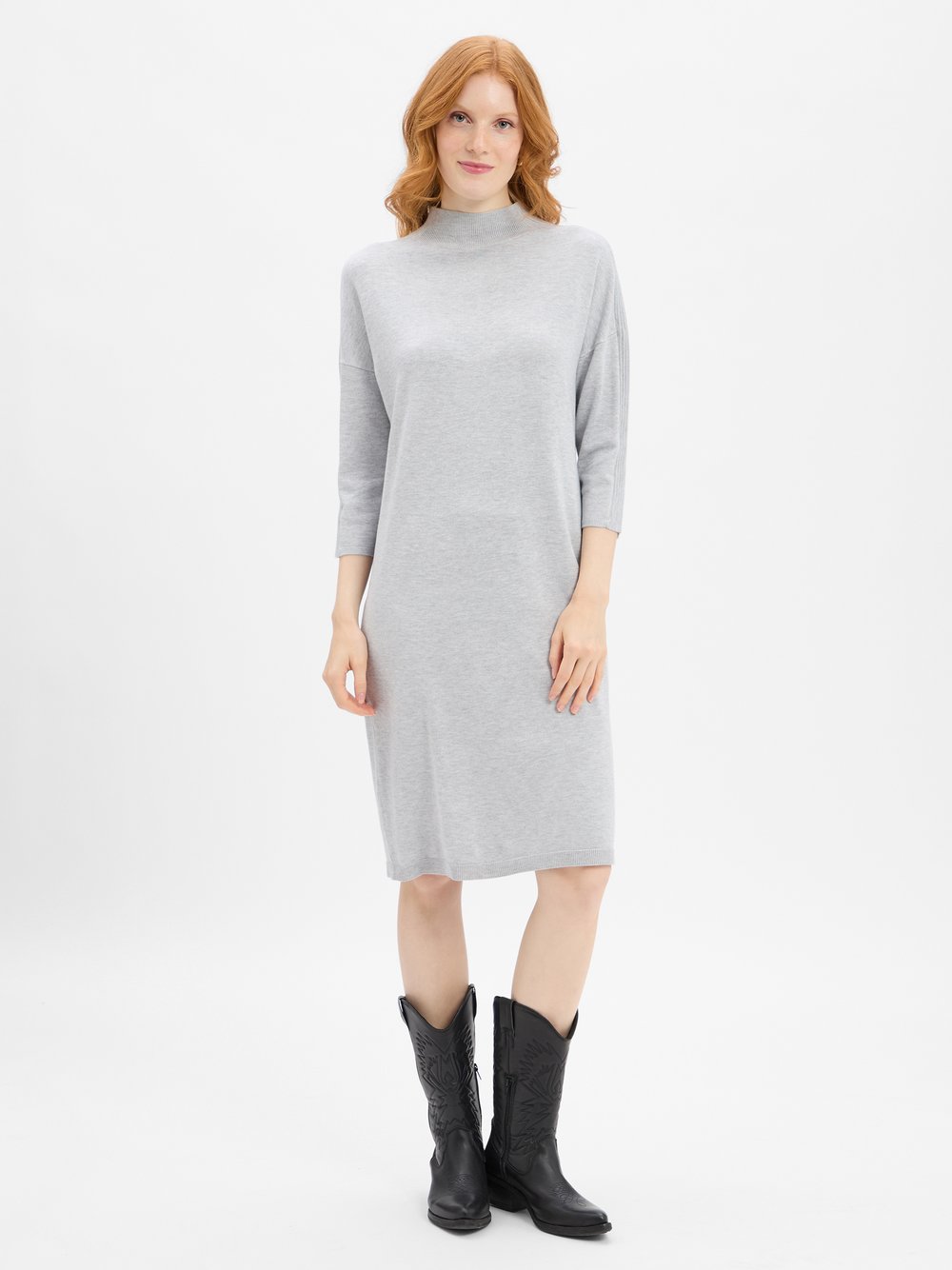 Thumbnail - comma Jerseykleid Damen grau, 42