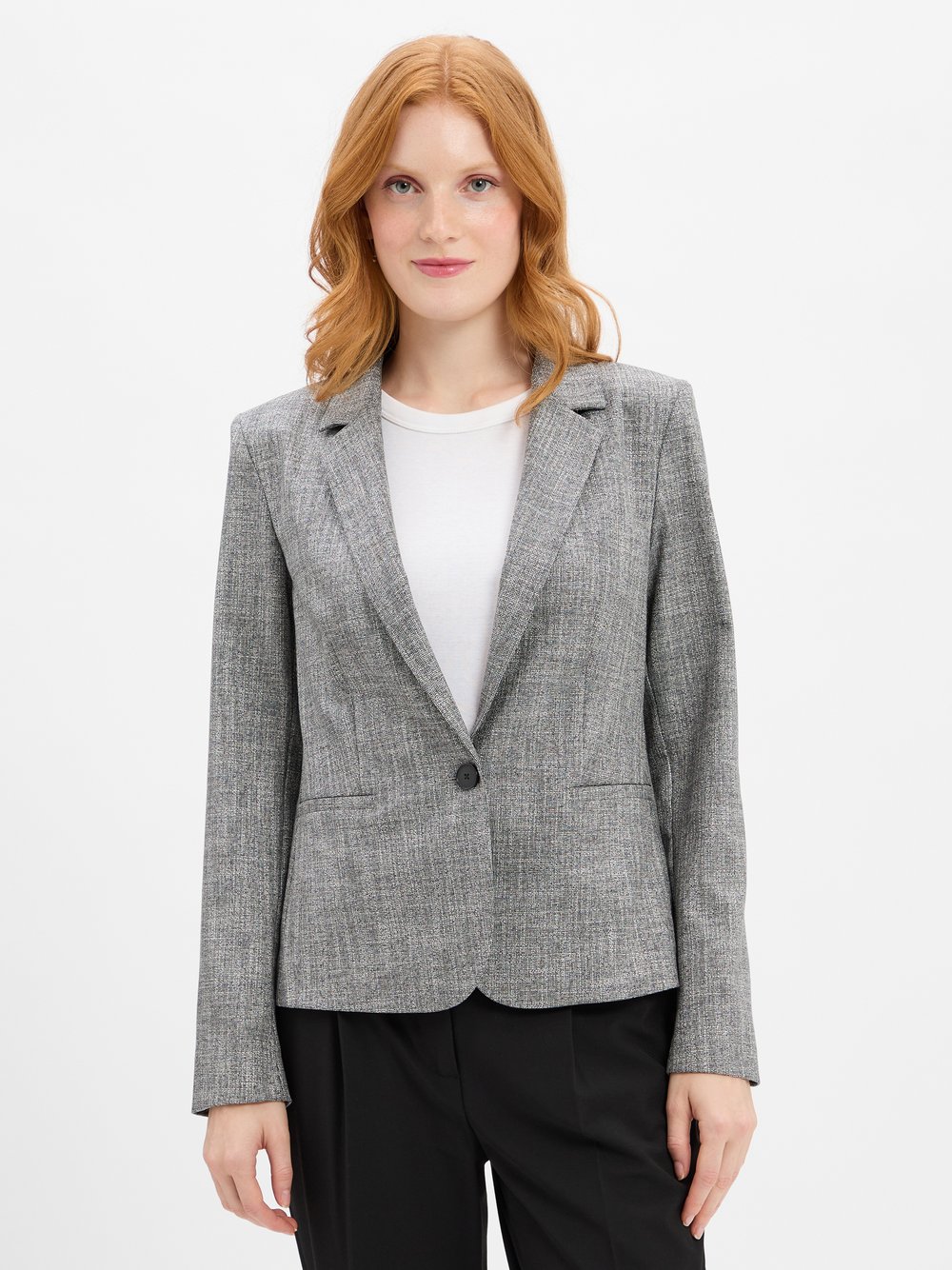 comma Blazer Damen Viskose mehrfarbig gemustert, 34