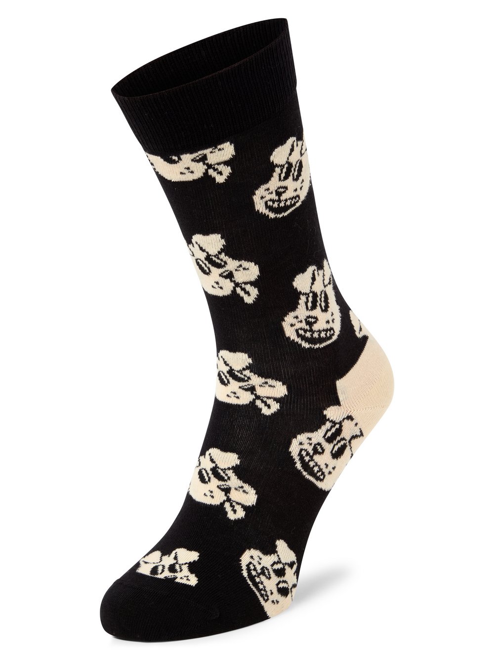Happy Socks Socken Herren Baumwolle schwarz gemustert, 41-46
