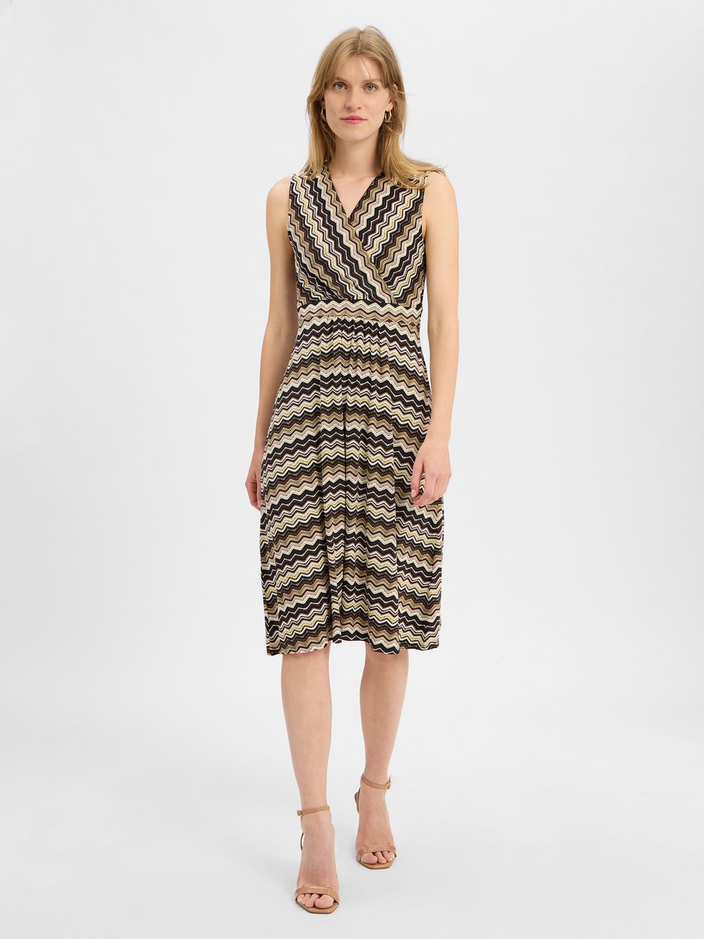 zero Jerseykleid Damen Viskose mehrfarbig gemustert, 42