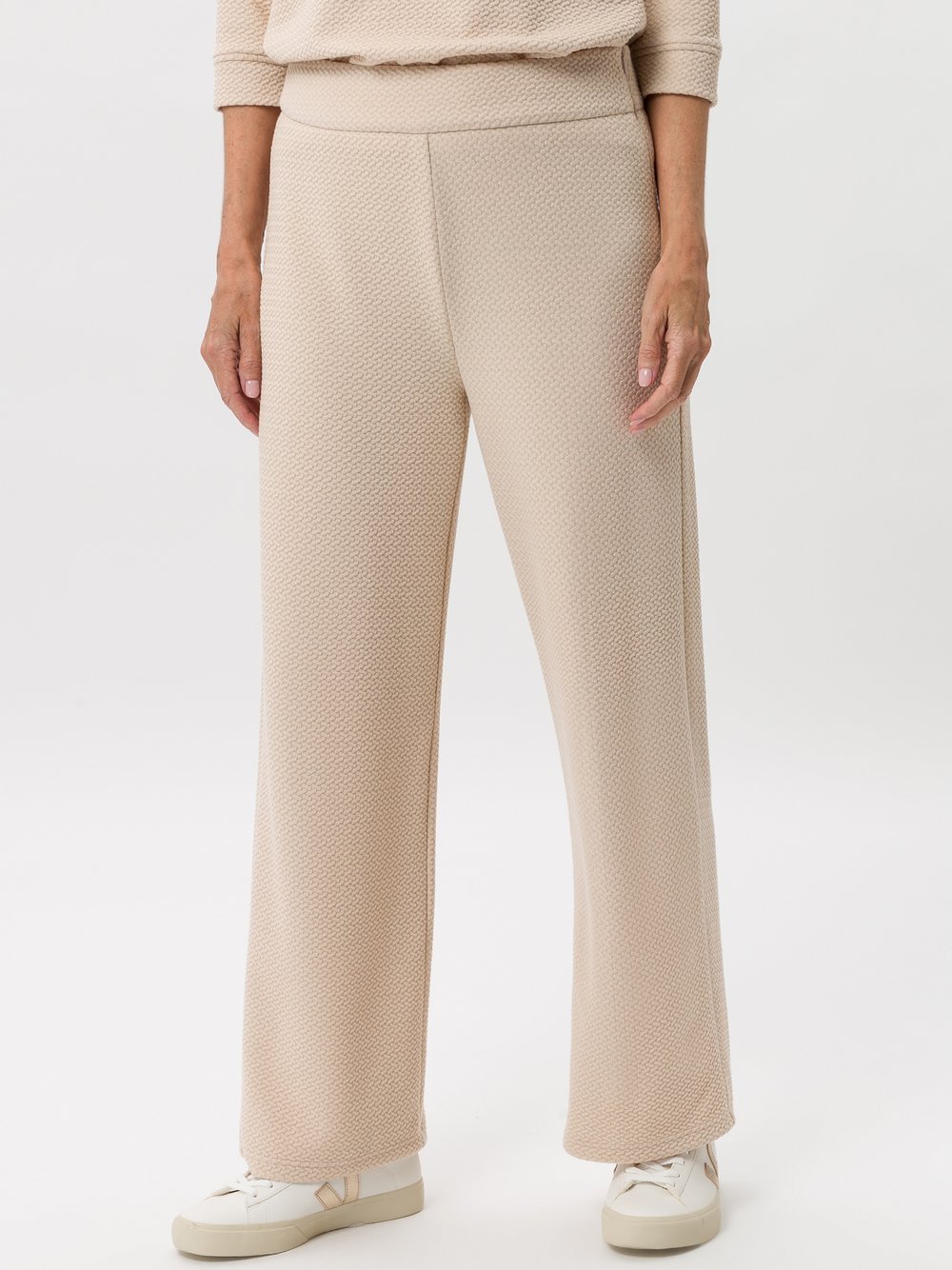 Frank Walder Hose Damen Viskose beige, 48