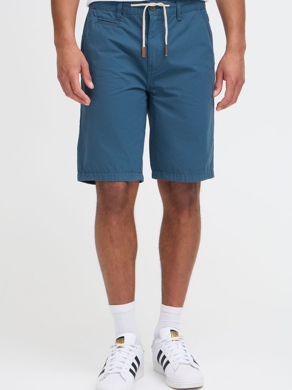 BLEND Chinoshorts Herren Baumwolle blau, XXL