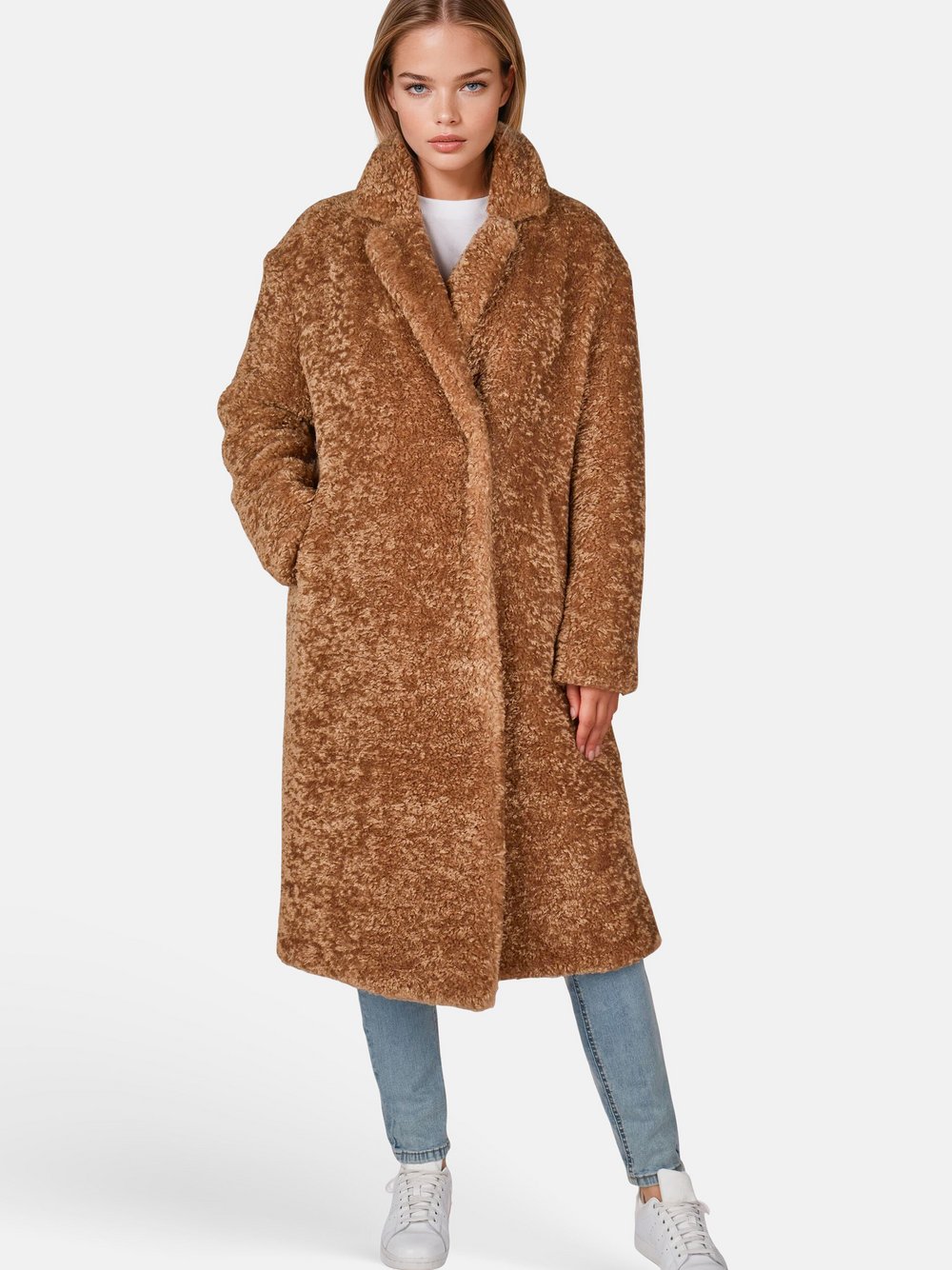 Thumbnail - White Label Mantel Damen braun, 46