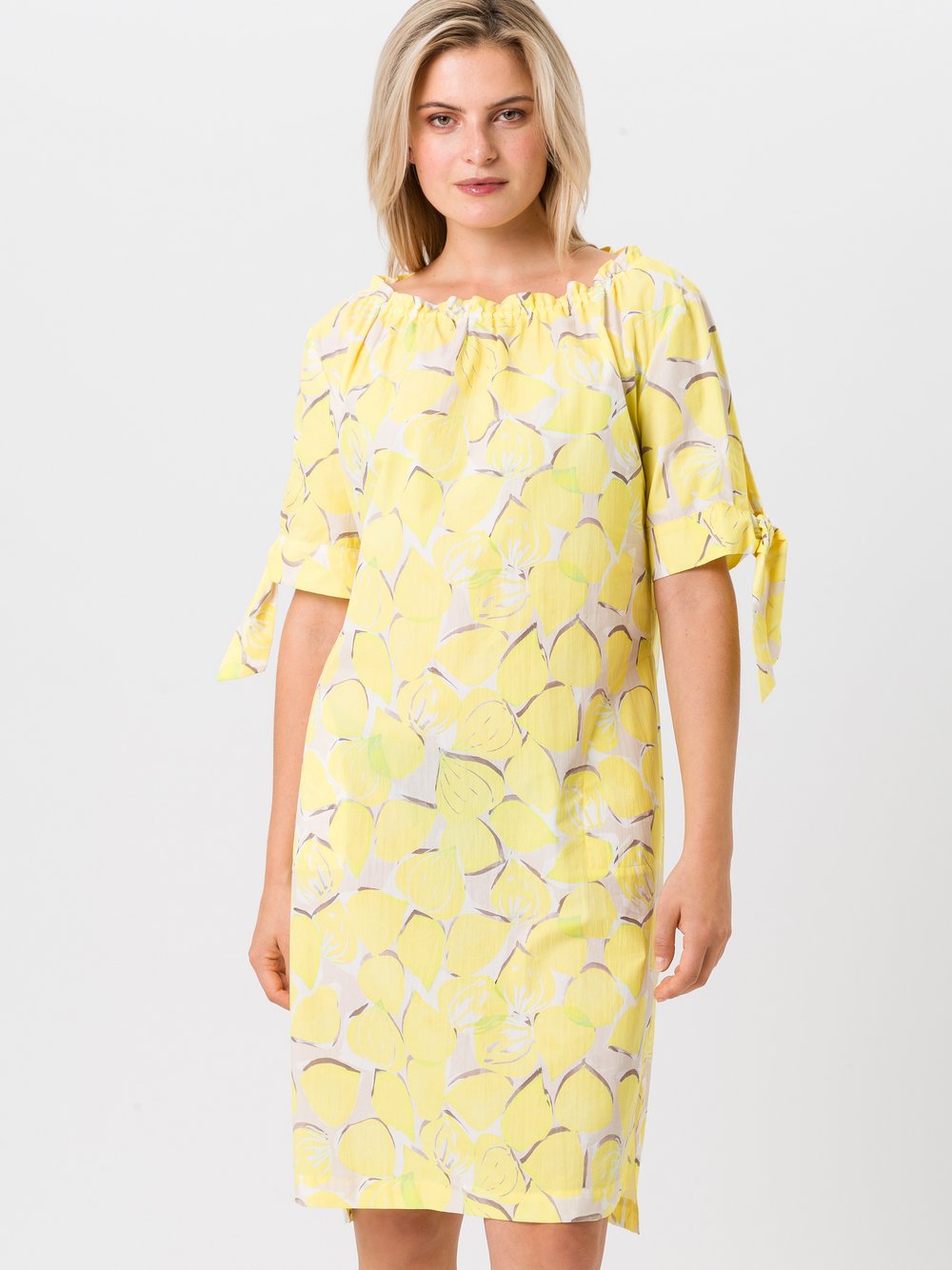 TUZZI Kleid Damen Baumwolle mehrfarbig bedruckt, 42