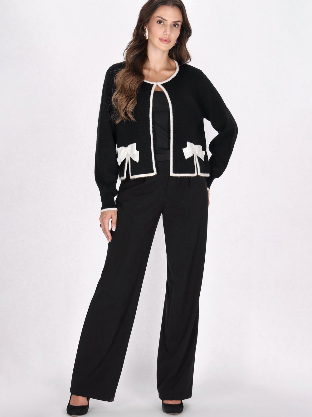 Faina Strickjacke Damen Polyamid mehrfarbig, XL/XXL