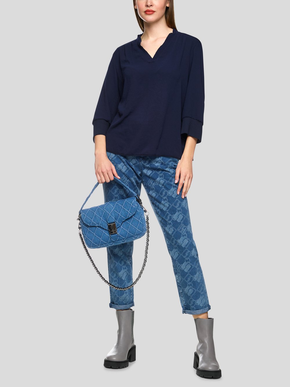 Thumbnail - Marc Cain Blusenshirt Damen blau, 38