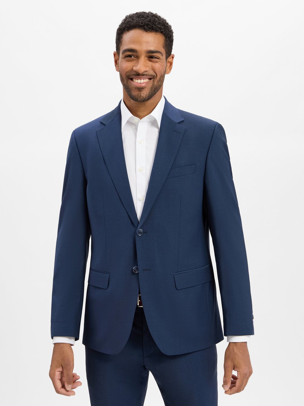 Daniel Hechter Baukasten-Sakko Herren Modern Fit blau, 50