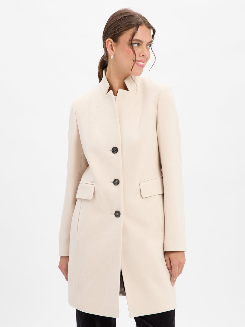 comma Mantel Damen beige, 42