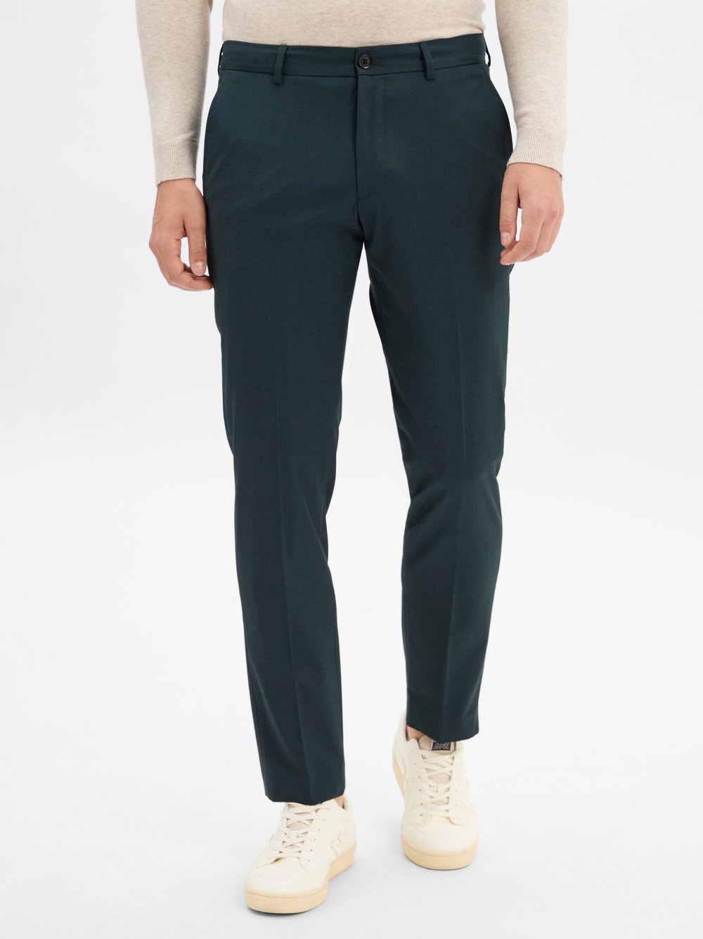 s.Oliver BLACK LABEL Baukasten-Hose Herren Slim Fit grün, 52