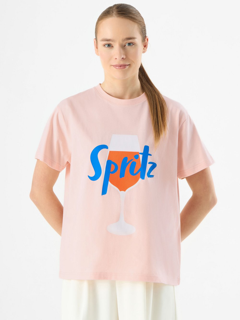 Thumbnail - Codello T-Shirt Damen Baumwolle rosa bedruckt, S