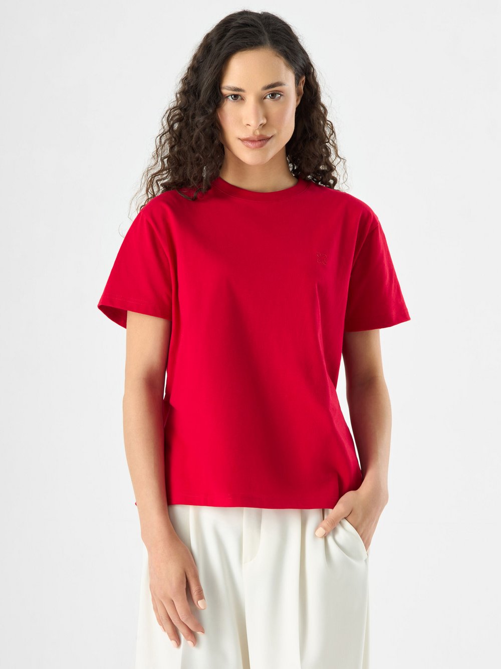 Thumbnail - Codello T-Shirt Damen Baumwolle rot, S