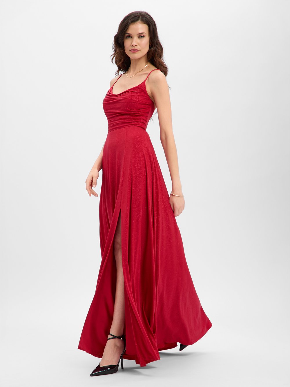 Marie Lund Abendkleid Damen rot, 36