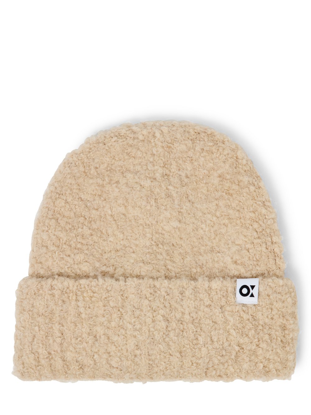 Opus Strickmütze mit Wolle Damen beige, ONE SIZE