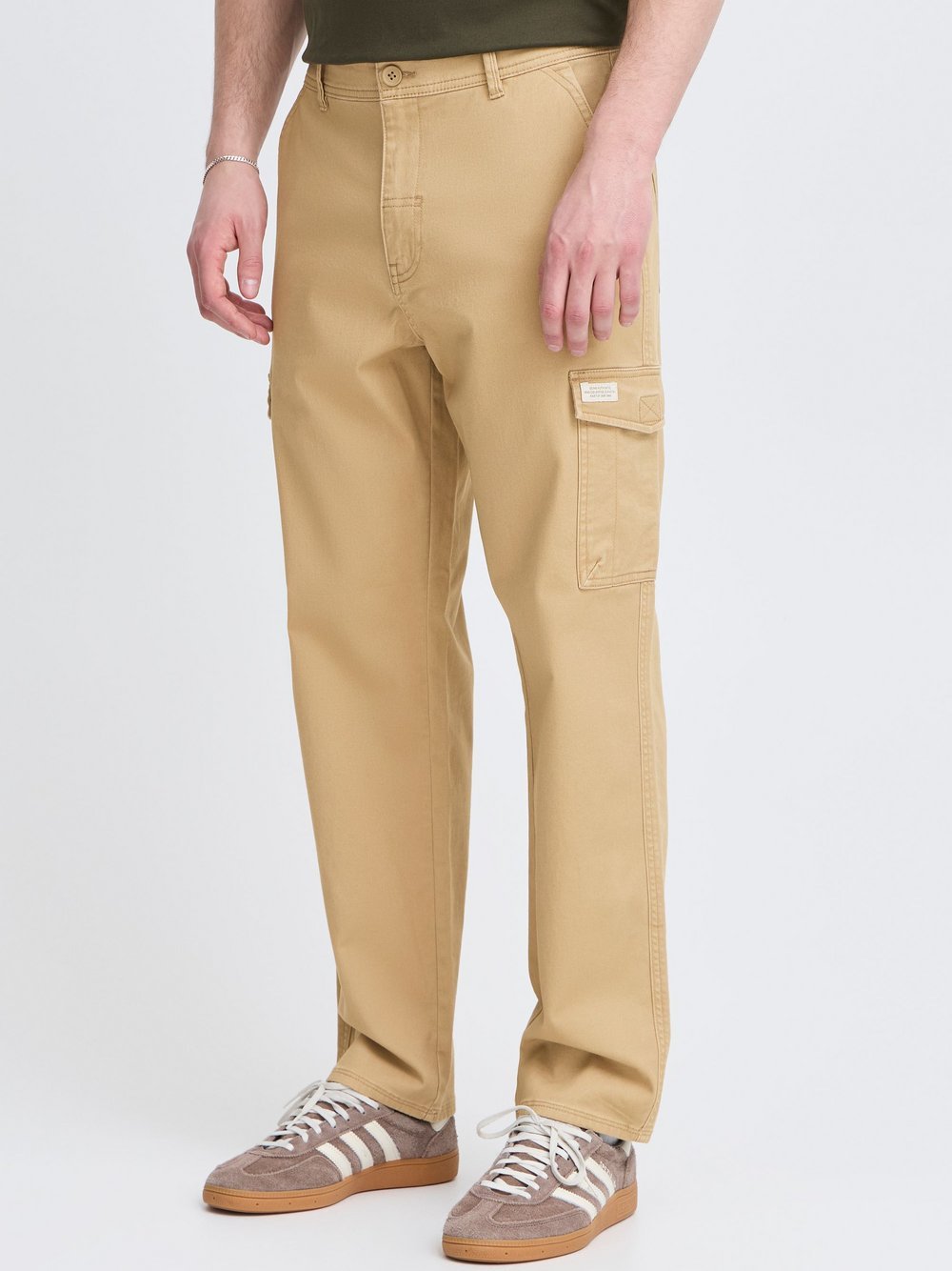 BLEND Cargohose Herren Baumwolle braun, 33-32