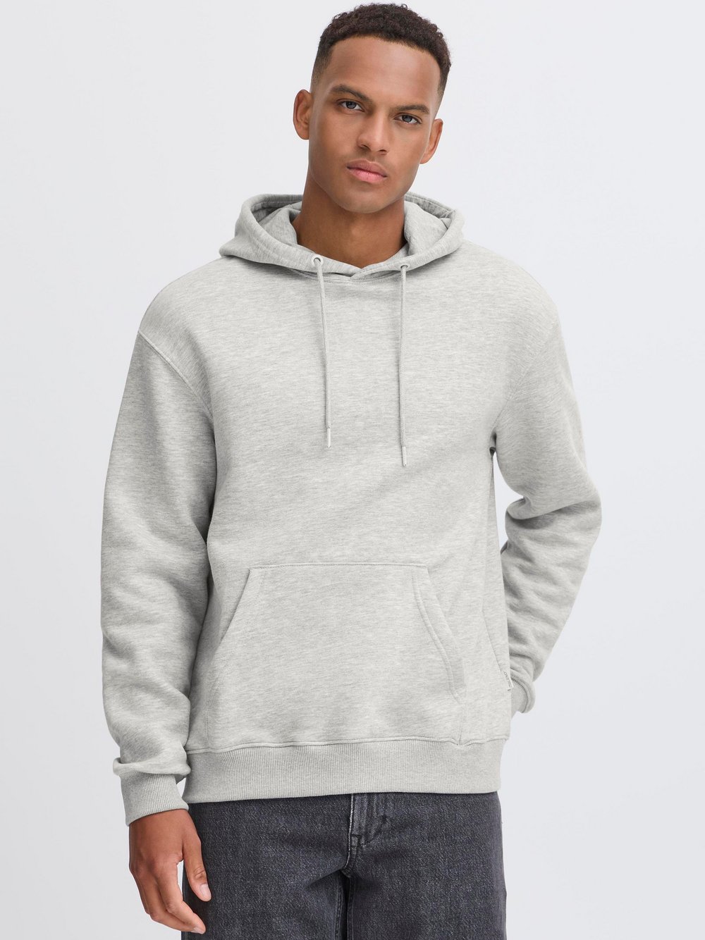 BLEND Hoodie Herren Baumwolle grau, XXXL
