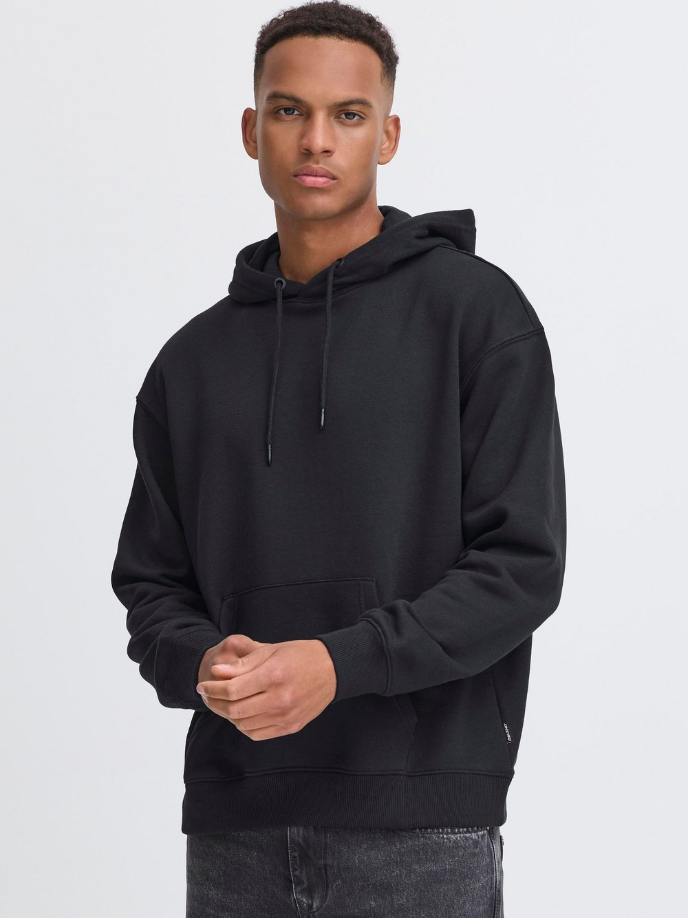 BLEND Hoodie Herren Baumwolle schwarz, XXL