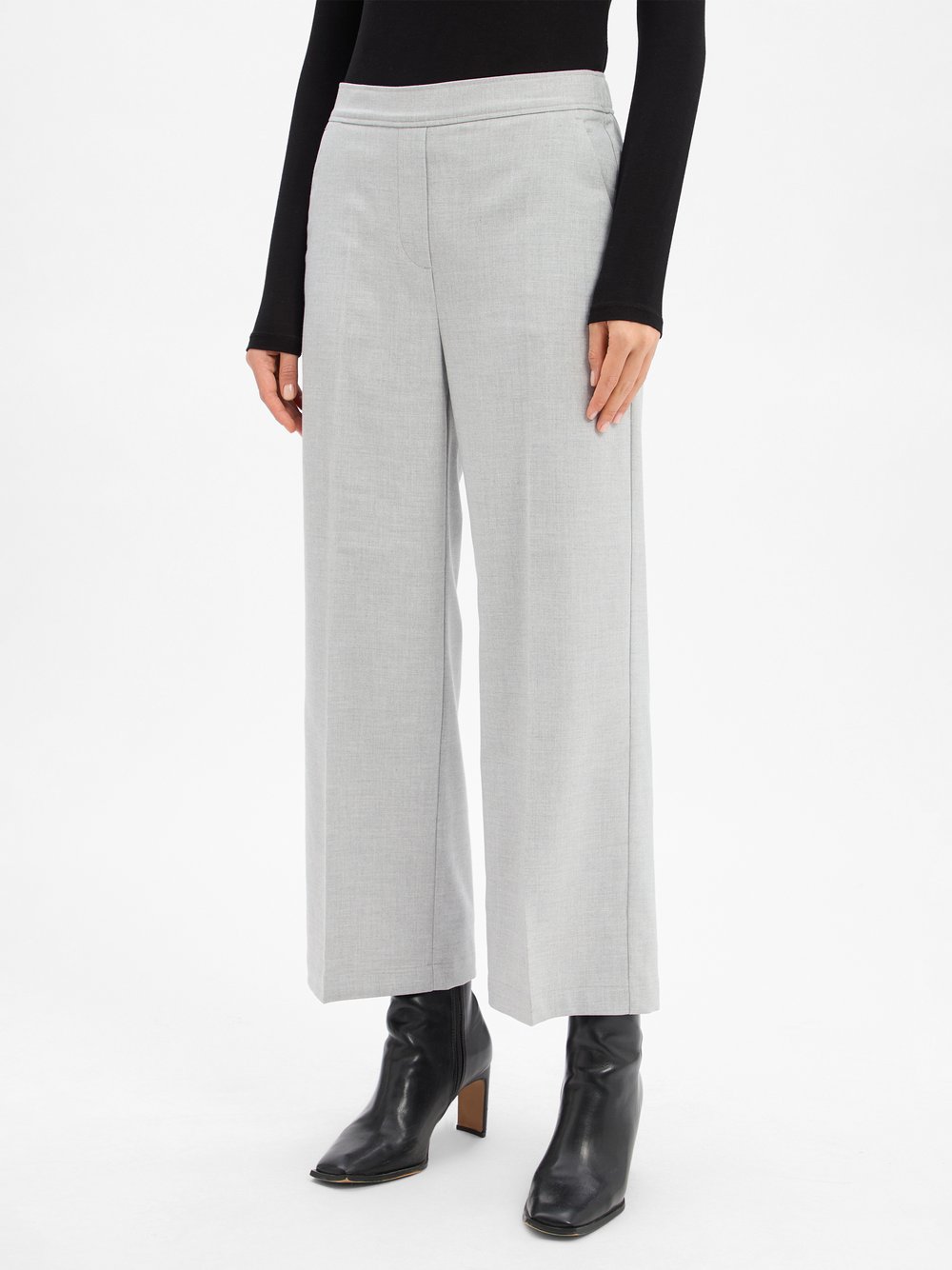 Someday Stoffhose Damen grau meliert, 36
