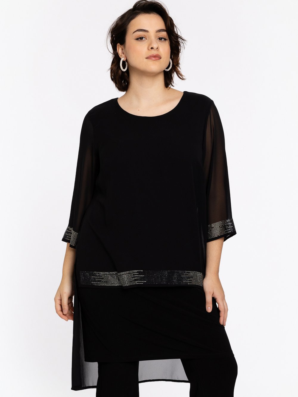 Thumbnail - YOEK Kleid Damen schwarz, 50-52