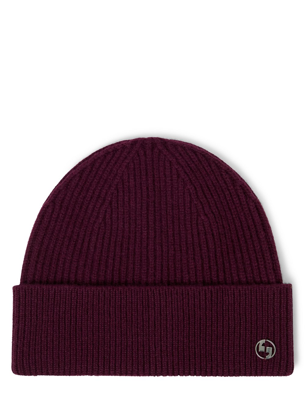 comma Beanie aus Wolle Damen lila, ONE SIZE