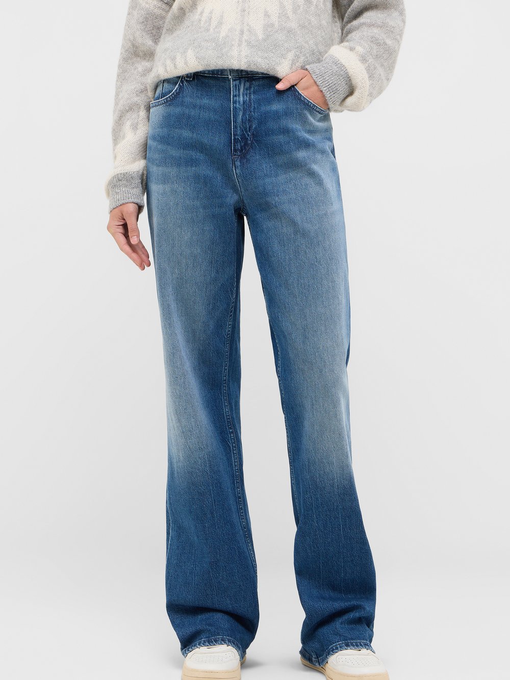 Mustang Jeans Damen Baumwolle blau, 25-34
