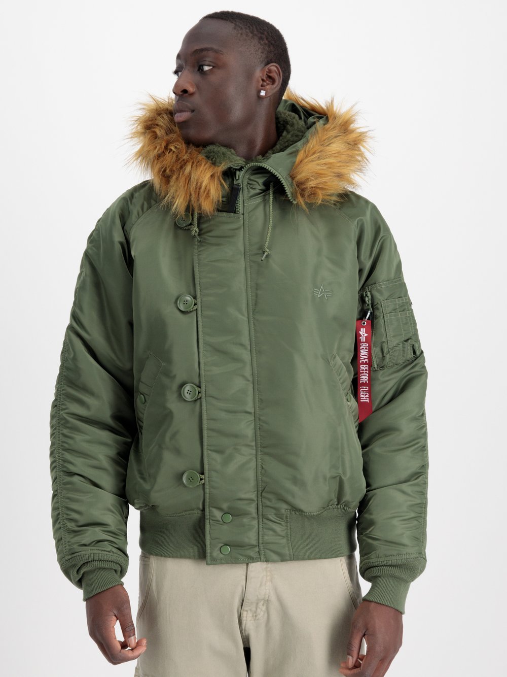 Alpha Industries Parka Herren grün, XXXL