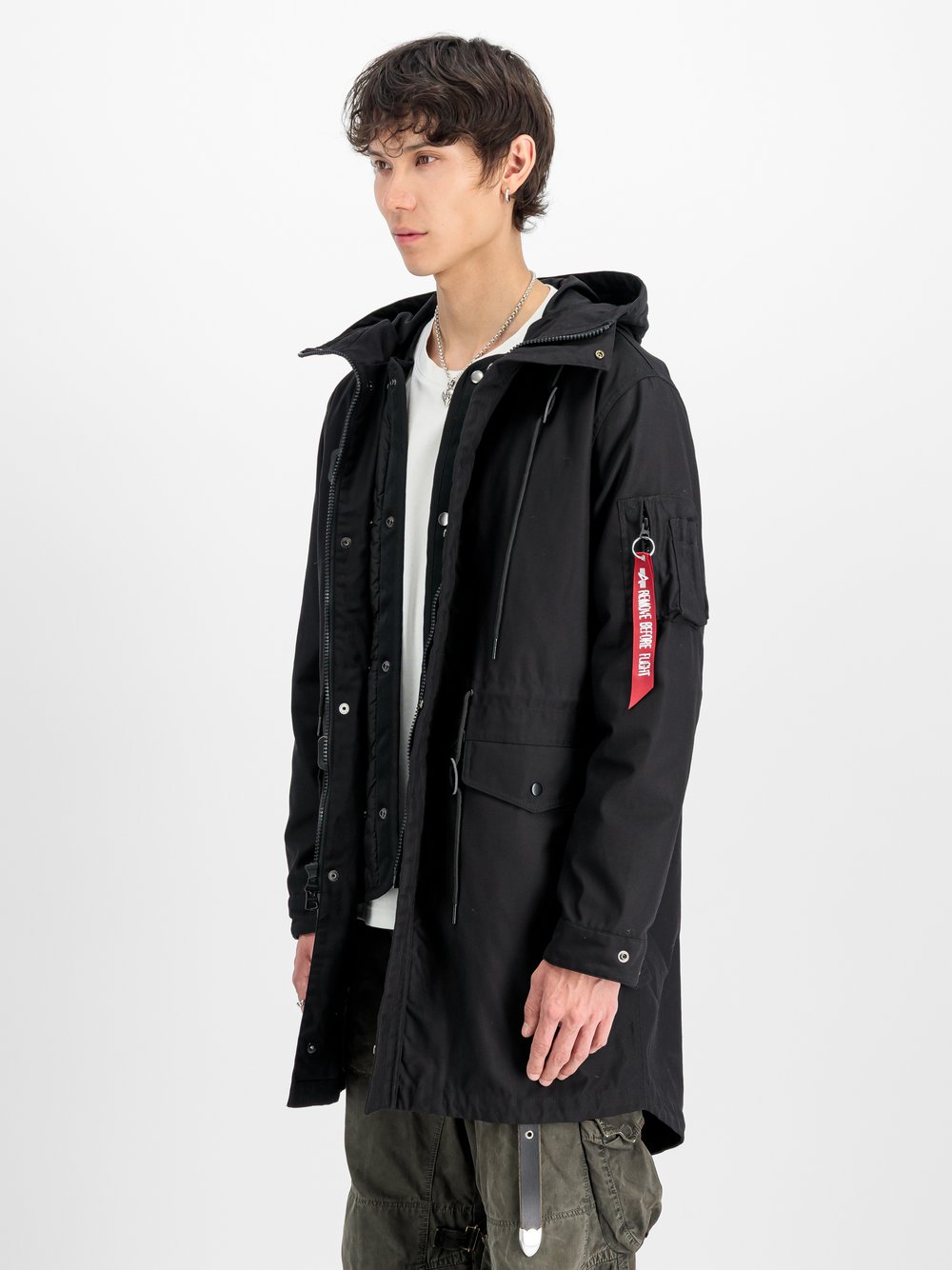Thumbnail - Alpha Industries Feldjacke Herren Baumwolle schwarz, L