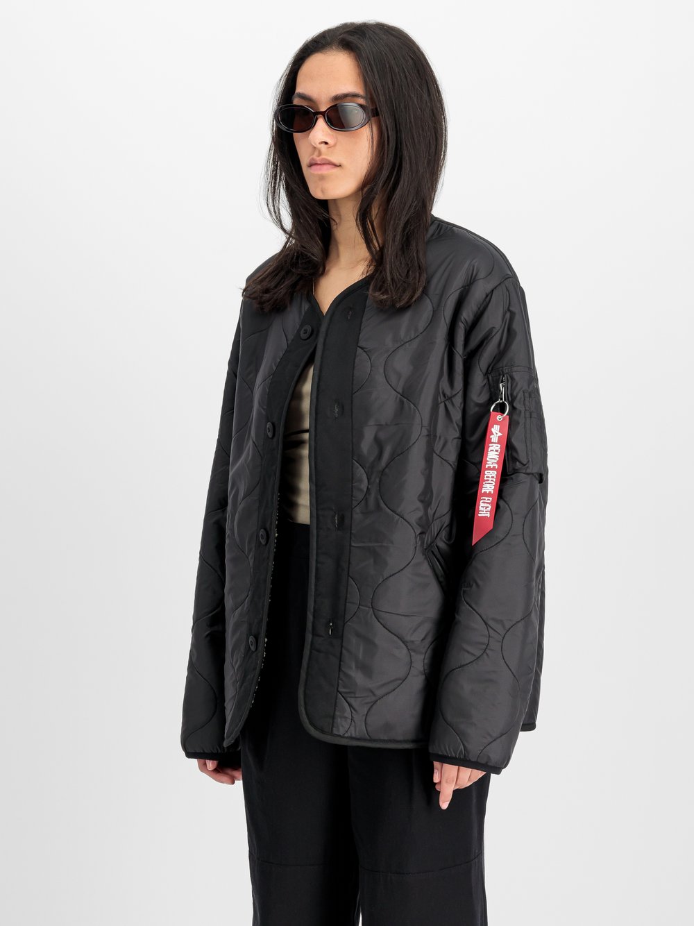 Thumbnail - Alpha Industries Feldjacke Damen schwarz, S